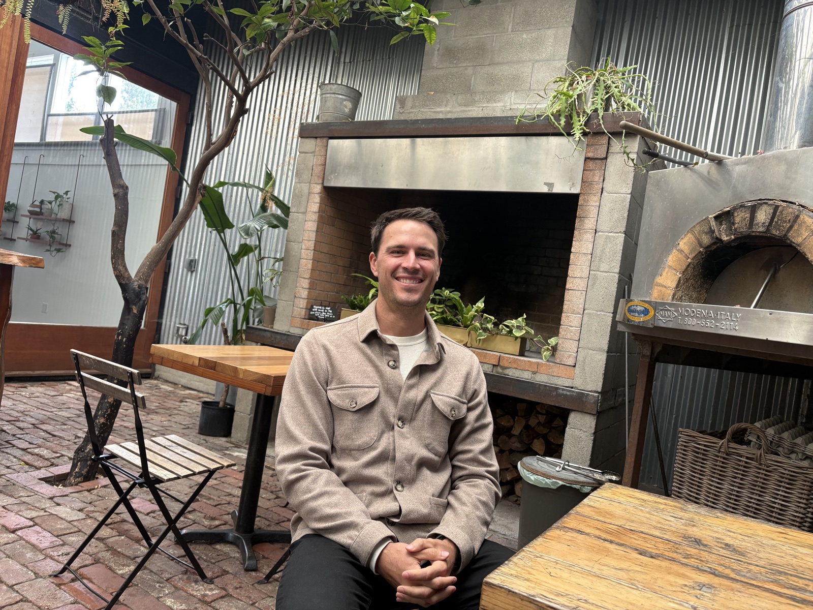 Justin Mares at Stable Cafe